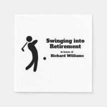 Tillbakadraget Golf Player Swinging in i Pension-m