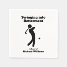 Tillbakadraget Golf Player Swinging in i Pension-m