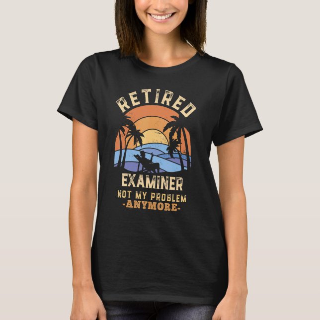 Tillbakadraget granskare - inte mitt problem längr t shirt (Framsida)