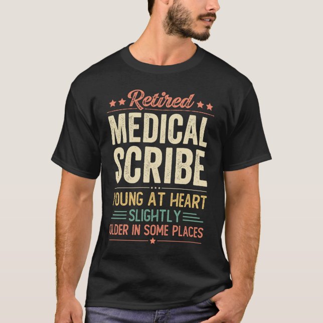 Tillbakadraget medicinskt skript t shirt (Framsida)