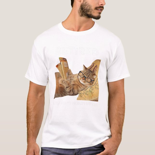 Tillbakadraget, men inte mitt problem längre. t shirt (Framsida)