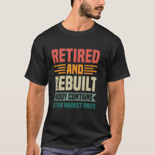 Tillbakadraget och återskapat organ innehåller eft t shirt