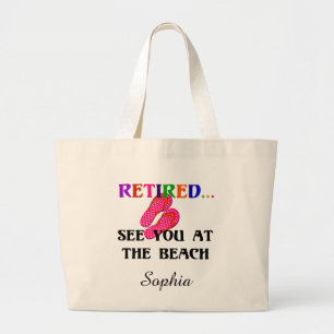 Tillbakadraget - se dig vid Beach, mall Jumbo Tygkasse