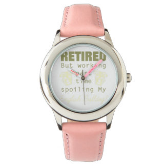 Tillbakadraget som förstört engelska bulldog Hundä Armbandsur