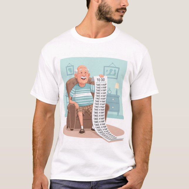 Tillbakadraget - ta en karta t shirt (Framsida)