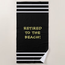 Tillbakadraget till Beach, White Rand, Black