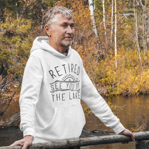 Tillbakadraget till dig vid Sjö Hoodie