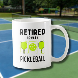 Tillbakadraget till Play Pickleball Paddles och Bo Kaffemugg