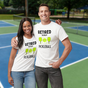 Tillbakadraget till Play Pickleball Paddles och Bo T Shirt
