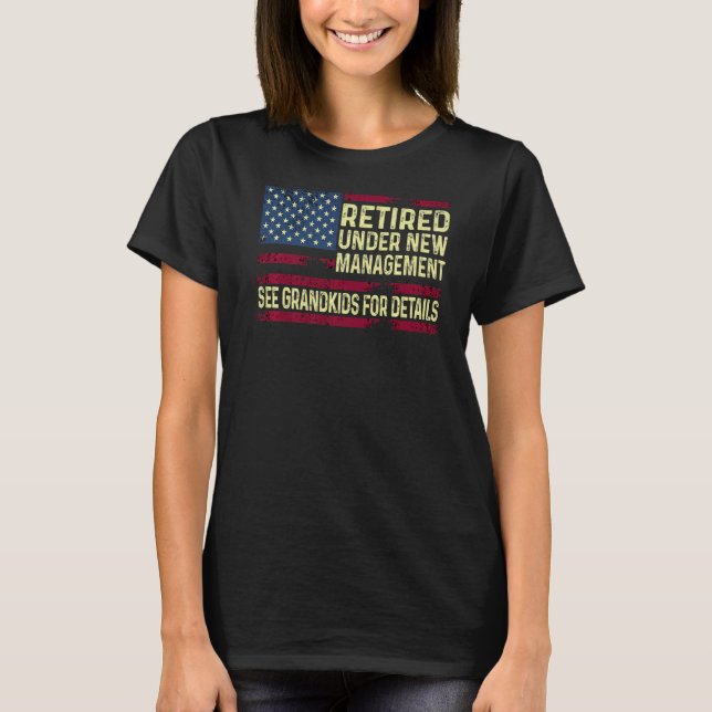Tillbakadraget under Ny förvaltning Se Barnbarn fö T Shirt (Framsida)