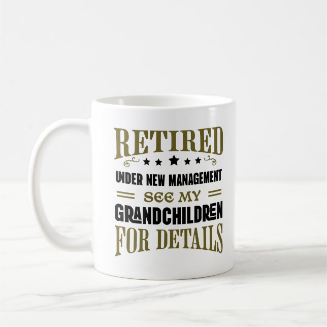 Tillbakadraget under Ny hantering Se Mina barnbarn Kaffemugg (Vänster)