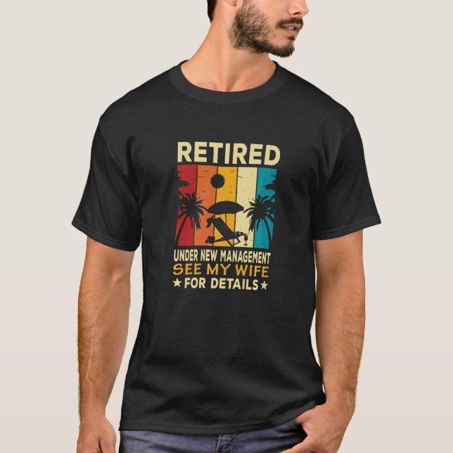 Tillbakadraget under ny ledning Se min fruktig fru T Shirt (Framsida)
