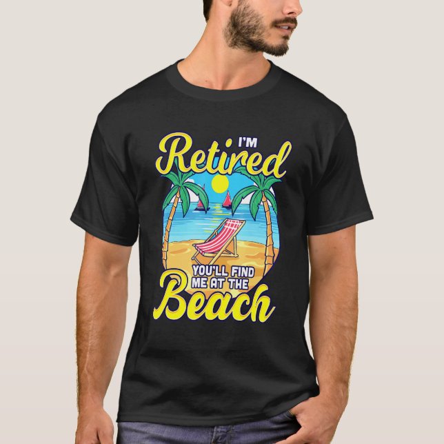 Tillbakadraget Youll Hitta mig vid Beach - Sol T Shirt (Framsida)