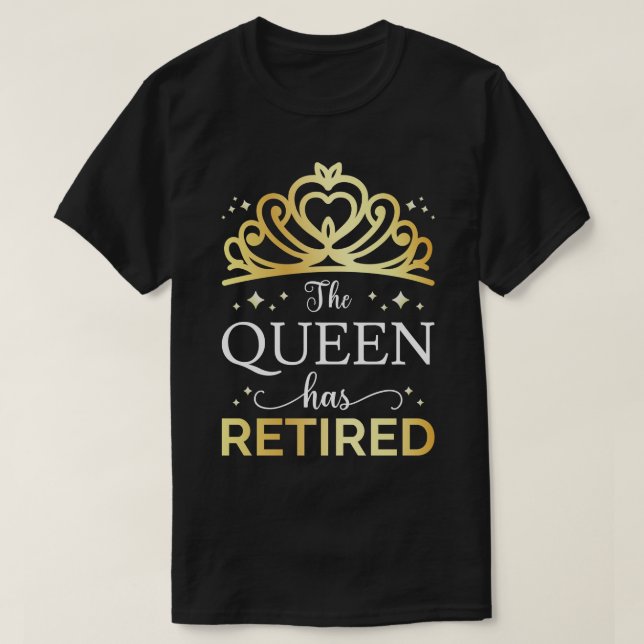 Tillbakadragna kvinnor har återvänt t shirt (Design framsida)
