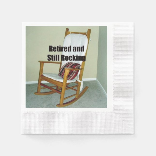 Tillbakadragna och fortfarande rakade pappersservett (Framsidan)