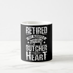 Tillbakadrängd Butcher Kaffemugg