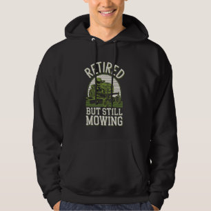 Tillbakadrängd men ändå Mows Gräsmatta Mwing Gräsm Hoodie