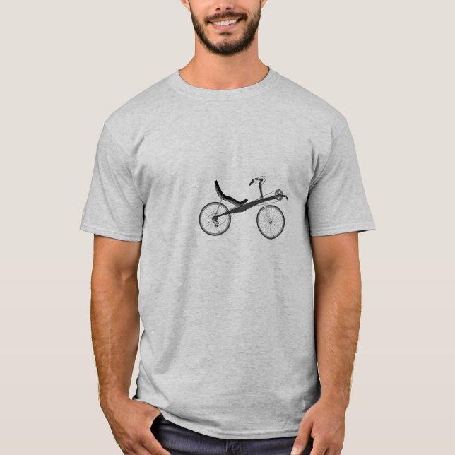 tillbakalutad cykel tee (Framsida)