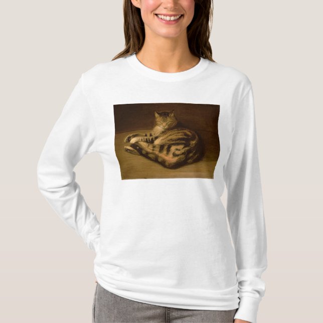 Tillbakalutad katt, 1898 tee (Framsida)