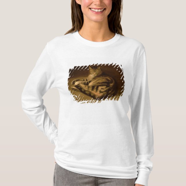 Tillbakalutad katt, 1898 tee shirt (Framsida)