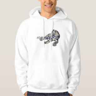 Tillbakalutat Sweatshirt Med Luva