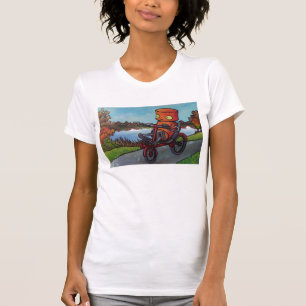 Tillbakalutat T Shirt