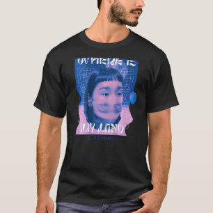 Tillbakutskrift Techno-musik Vaporwave EDM party r T Shirt