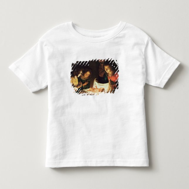 Tillbedjan av bebiset, c.1620 t shirt (Framsida)