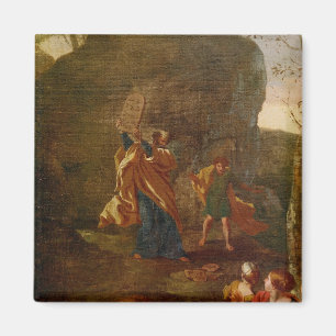 Tillbedjan av den guld- kalven, för 1634 magnet