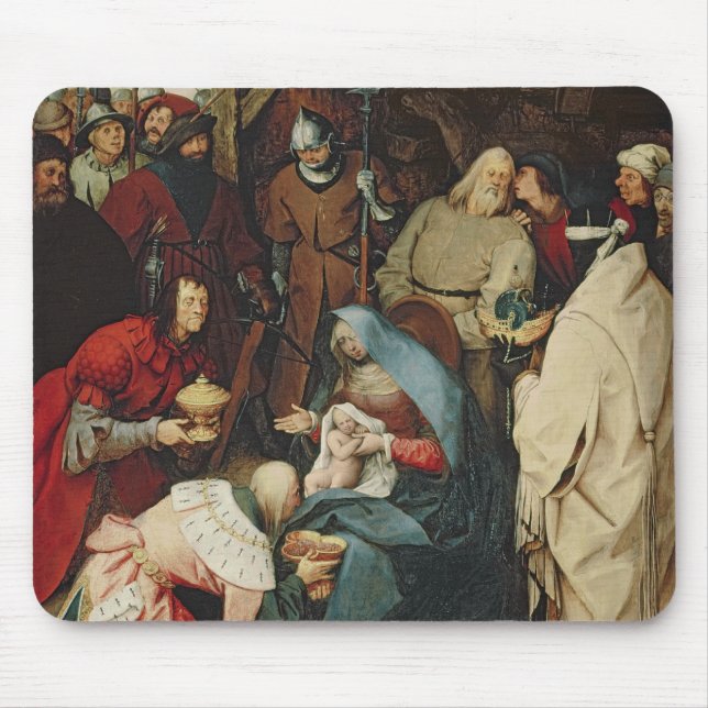 Tillbedjan av kungarna, 1564 musmatta (Framsidan)
