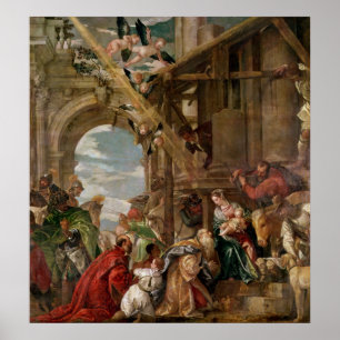 Tillbedjan av kungarna, 1573 poster
