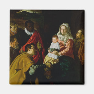Tillbedjan av kungarna, 1619 magnet