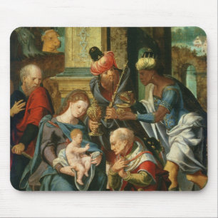 Tillbedjan av magina, 1530 musmatta