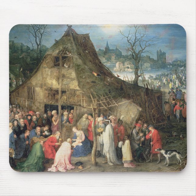 Tillbedjan av magina, 1598 musmatta (Framsidan)