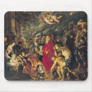 Tillbedjan av magina, 1610 musmatta