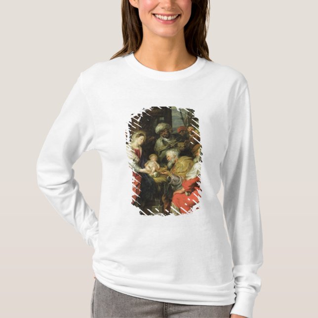 Tillbedjan av magina, 1626-29 tee (Framsida)