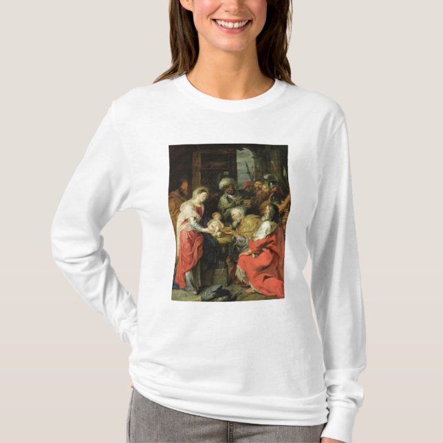 Tillbedjan av magina, 1626-29 tee (Framsida)