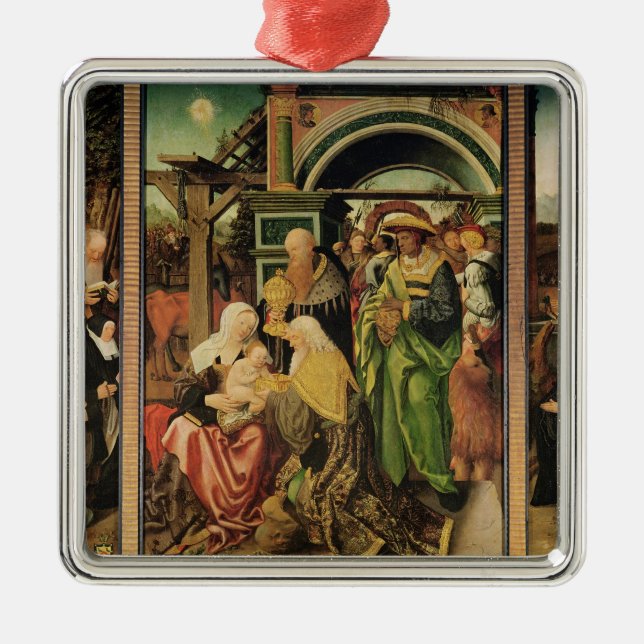 Tillbedjan av magina 2 julgransprydnad metall (Framsidan)