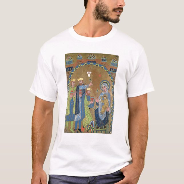 Tillbedjan av magina, c.1189 t-shirt (Framsida)