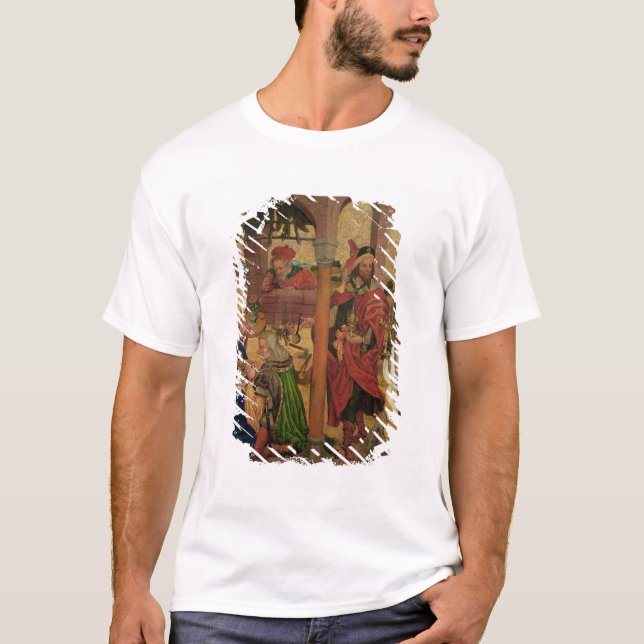Tillbedjan av magina, c.1475 tröja (Framsida)