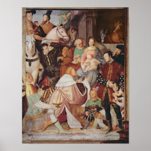 Tillbedjan av magina, c.1532-35 poster