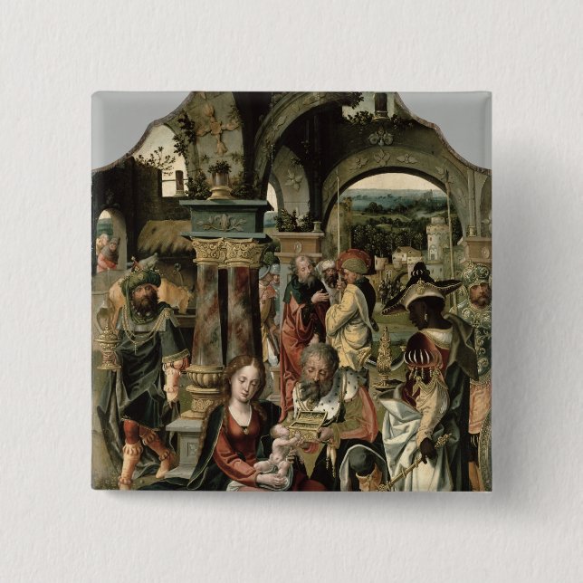 Tillbedjan av magina knapp (Framsida)