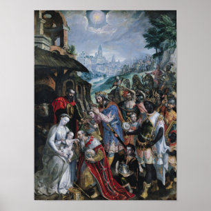 Tillbedjan av magina poster