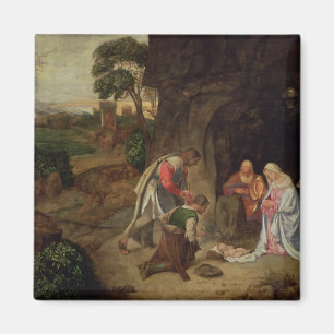 Tillbedjan av shepherdset, 1510 magnet