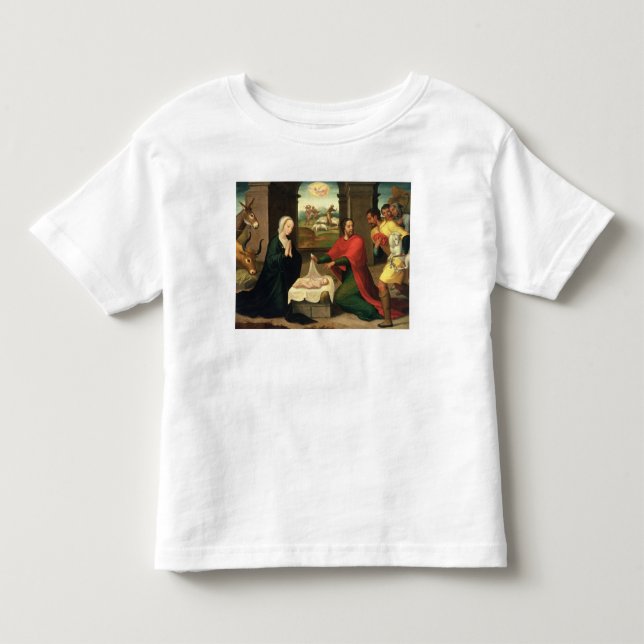 Tillbedjan av shepherdset, 1550-60 t shirt (Framsida)