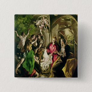 Tillbedjan av shepherdset, 1603-05 knapp