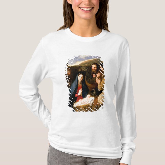 Tillbedjan av shepherdset, 1650 tee (Framsida)