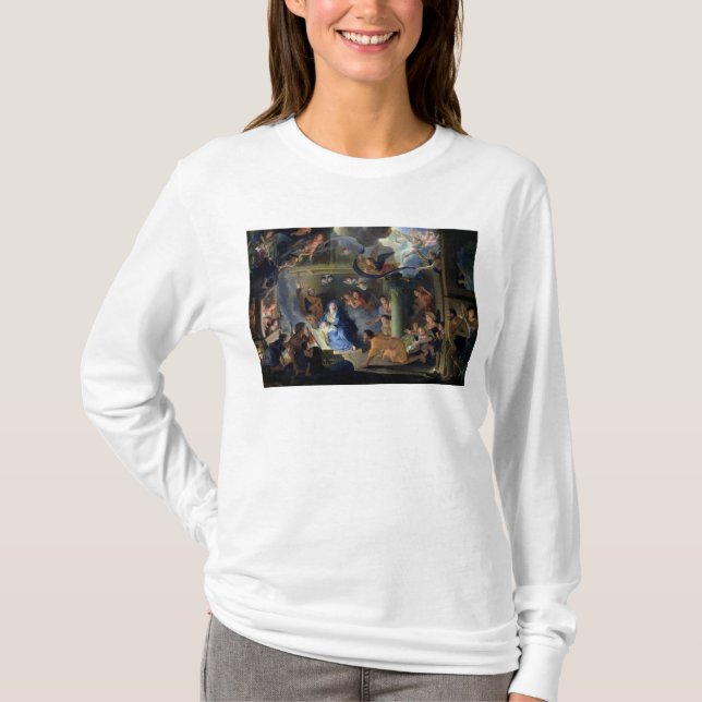 Tillbedjan av shepherdset, 1689 t shirt (Framsida)