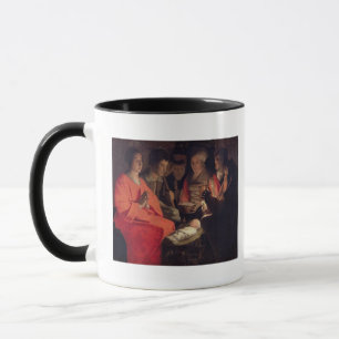Tillbedjan av shepherdset 2 mugg