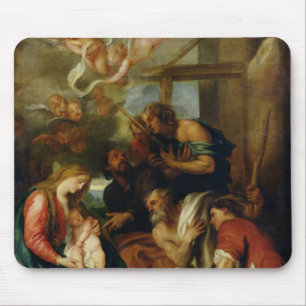 Tillbedjan av shepherdset 2 musmatta